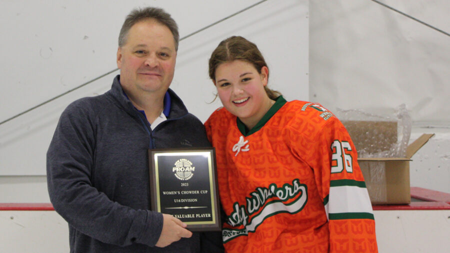 2023 Women’s Chowder Cup U16 All-Tournament Most Valuable Player: Mary Derrenbacher (Boston Lady Whalers)